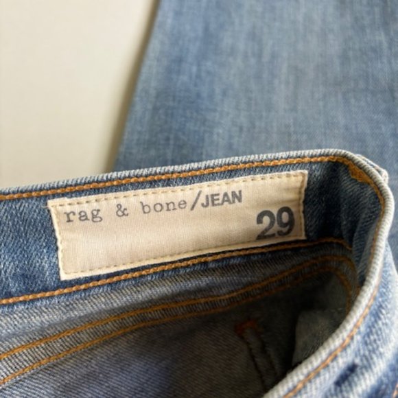 Rag & Bone Skinny Racer Relay Jeans Size 29 - Picture 6 of 7